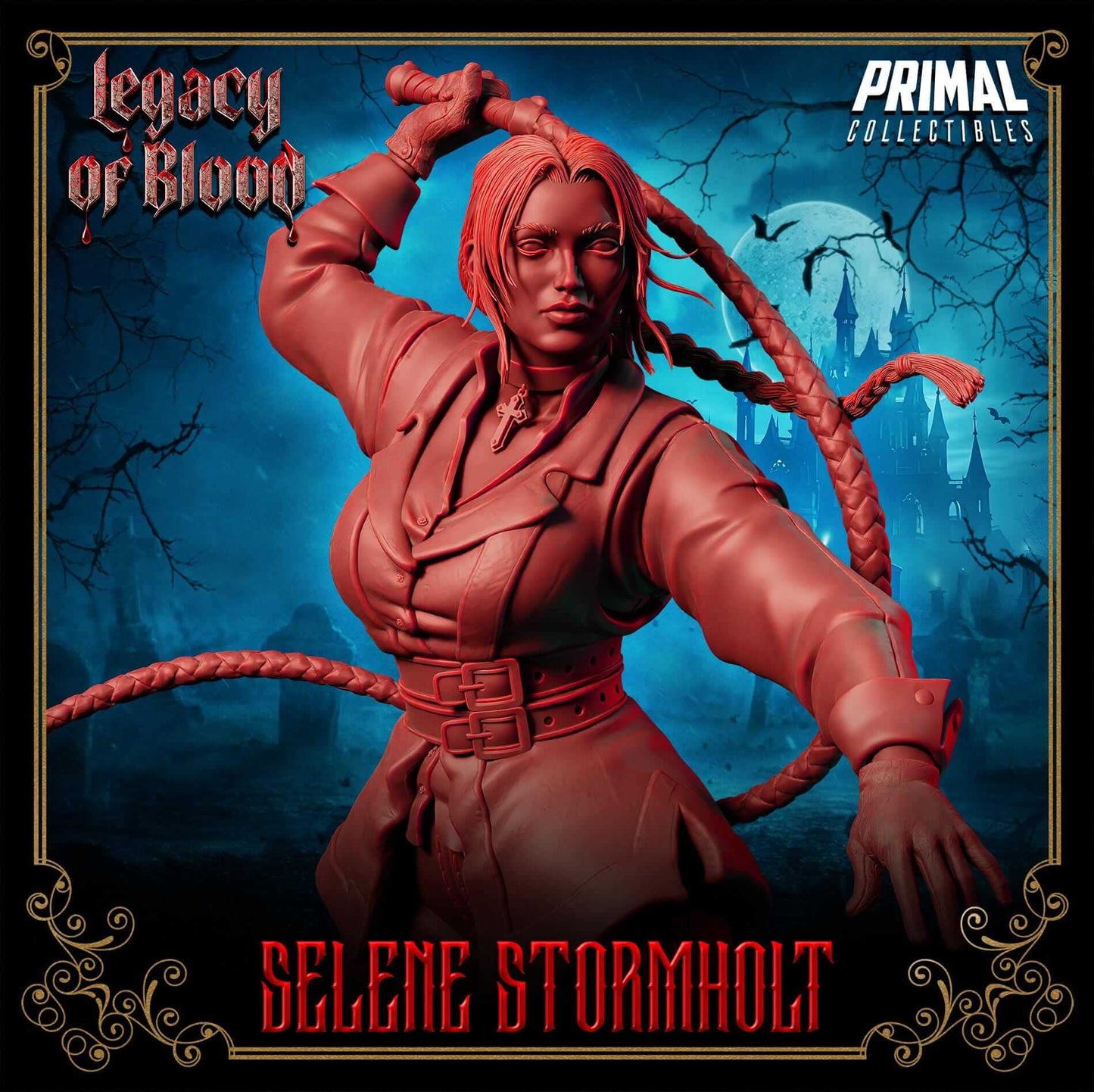 Selene Stormholt - Legacy of Blood 3D Printed Resin RPG/Tabletop/Boardgames Miniature Primal Collectibles