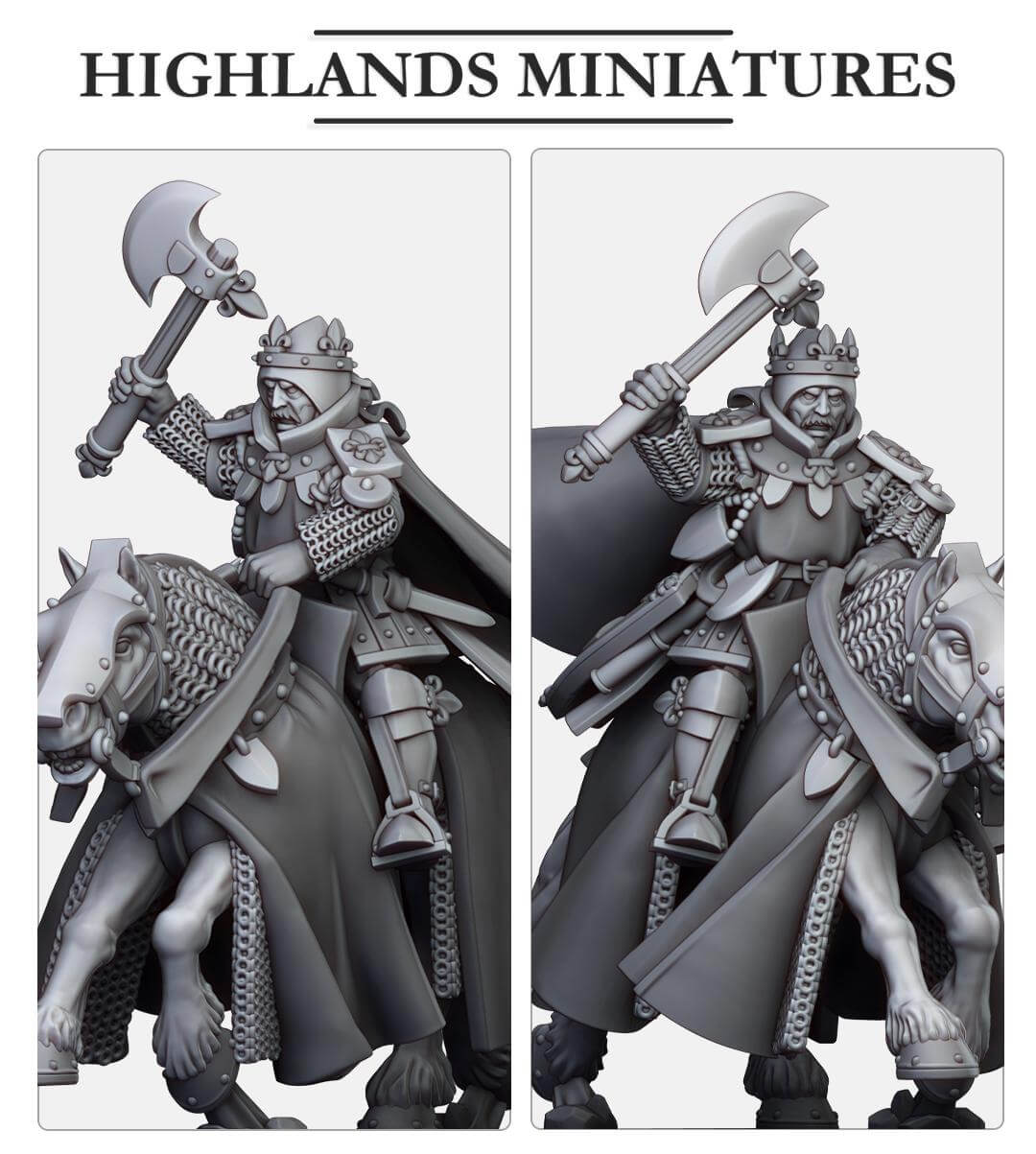 Gallia Duke Sir Robert - Highlands Miniatures