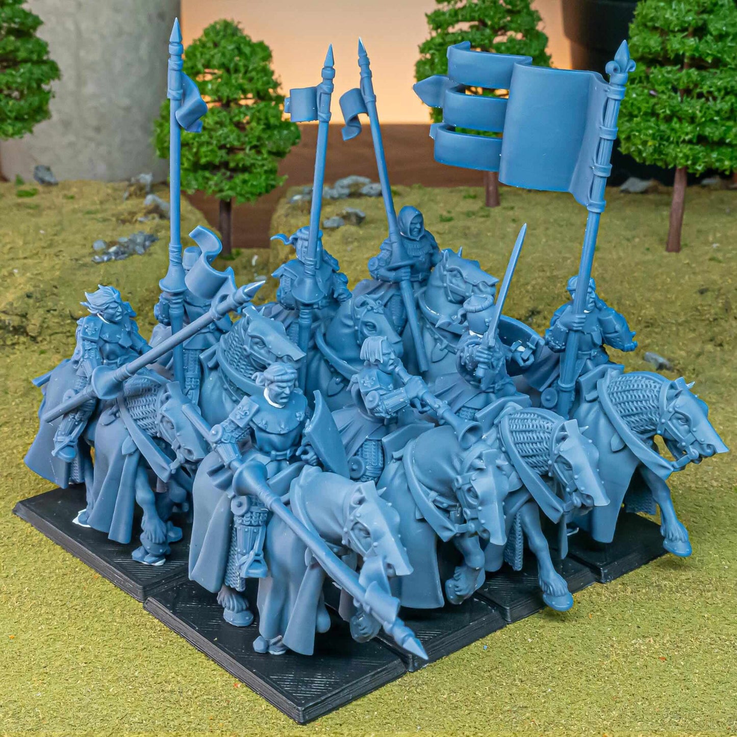 Gallia Young Knights - Highlands Miniatures - Breton Proxies