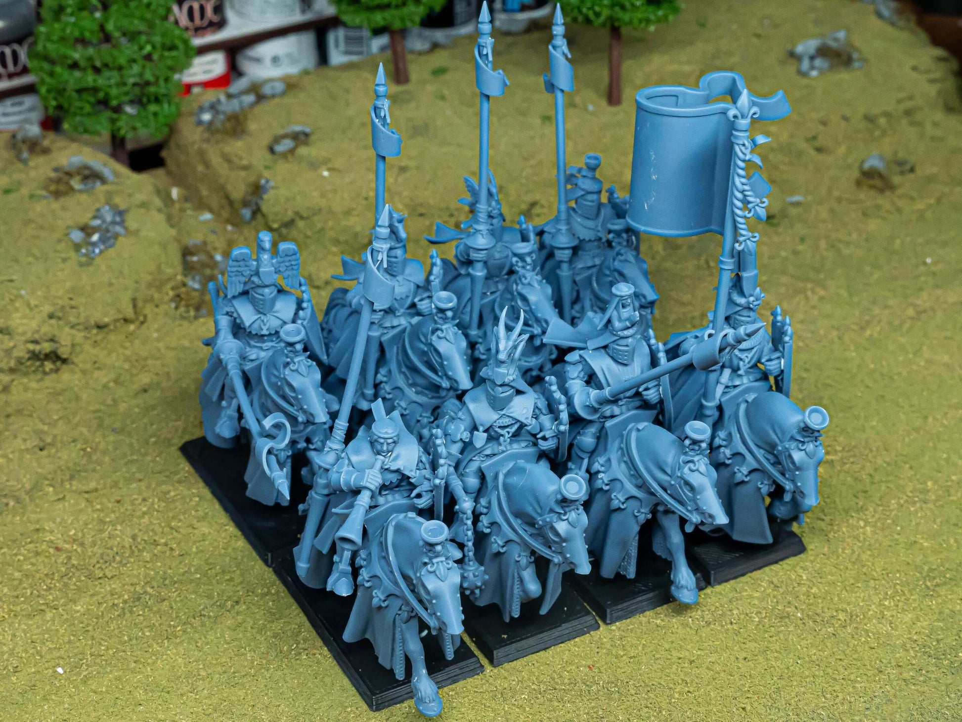 Gallia Royal Knights - Highlands Miniatures - Breton Proxies
