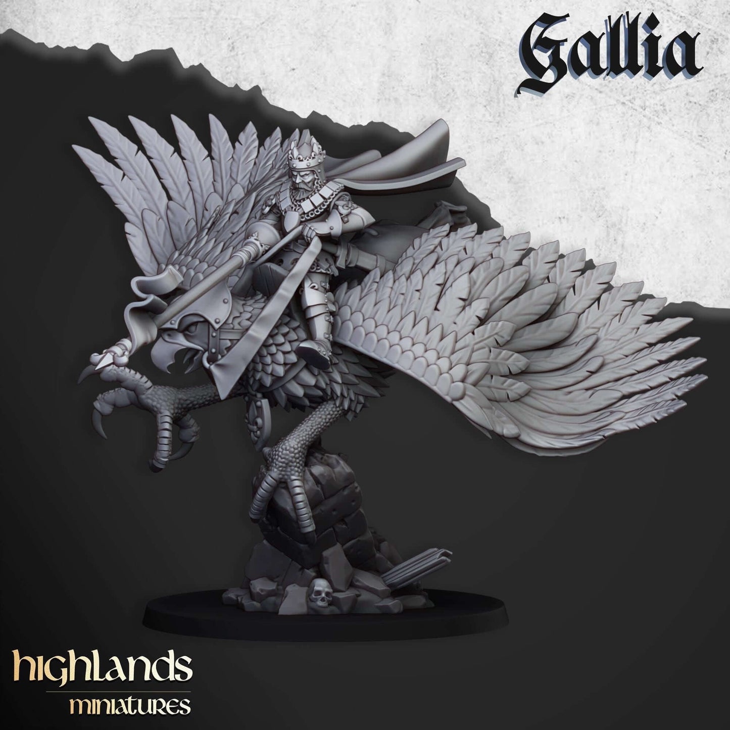 Robert the Gallia High King - Highlands Miniatures - Breton Proxies