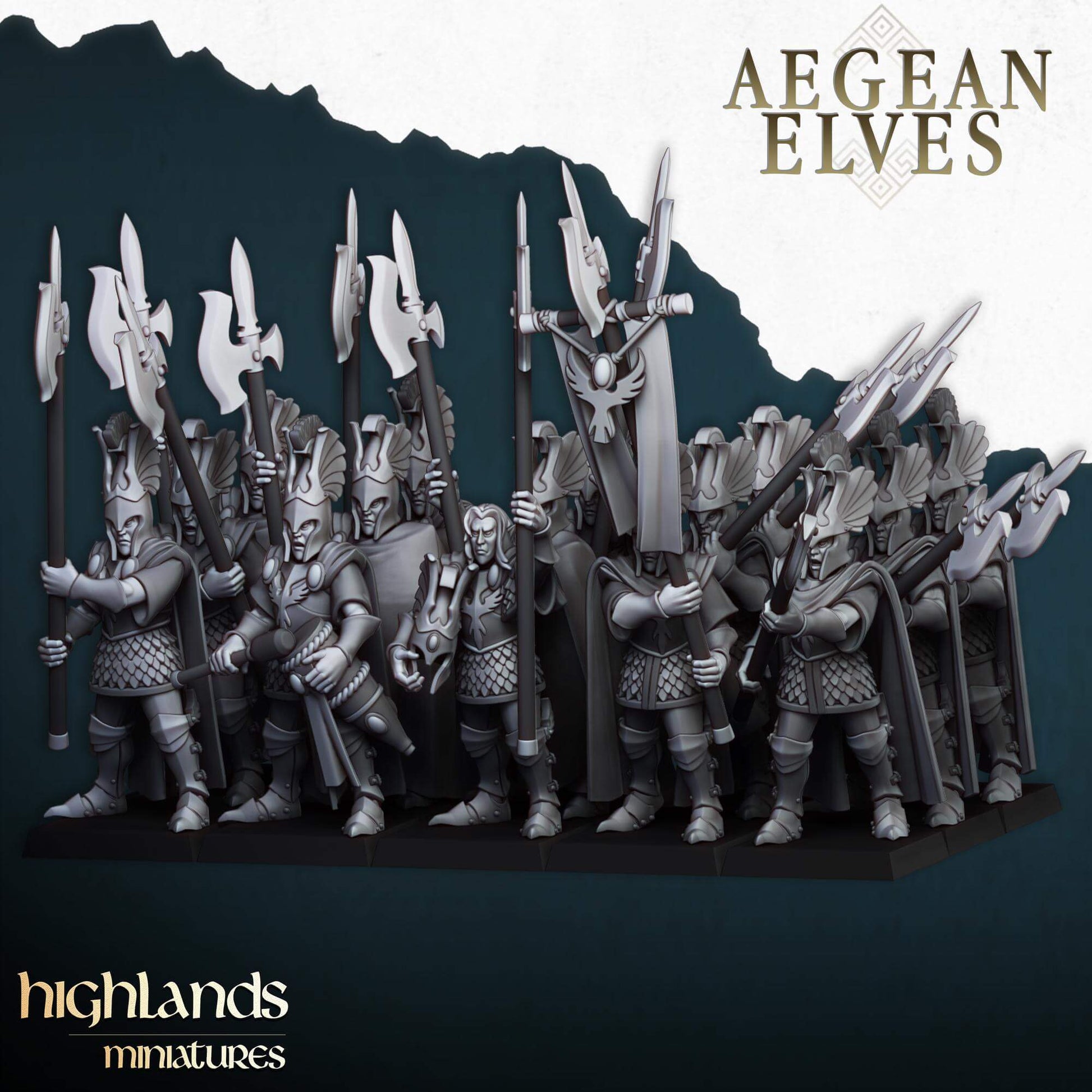 Aegean Mycenaean Guard - Highlands Miniatures