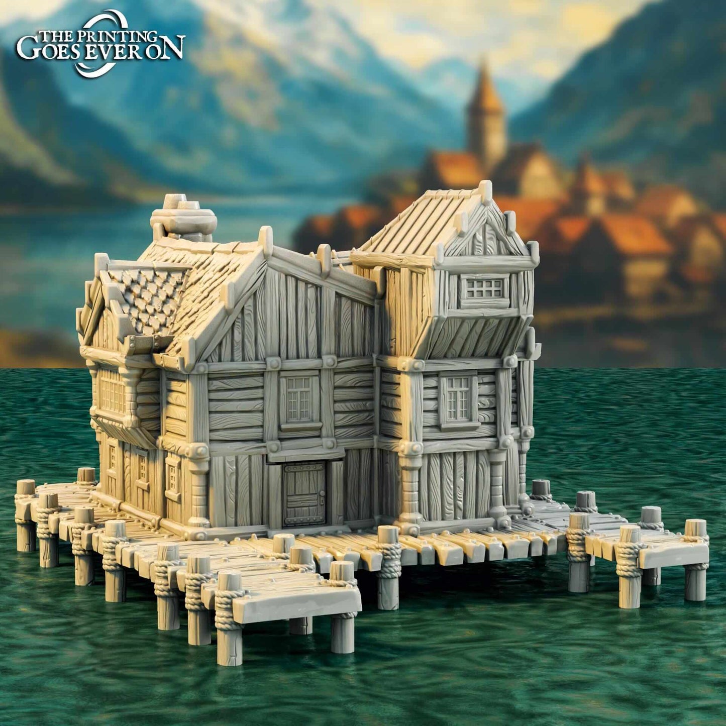 Driftport Houses - Driftport Town Episode V - The Printing Goes Ever On