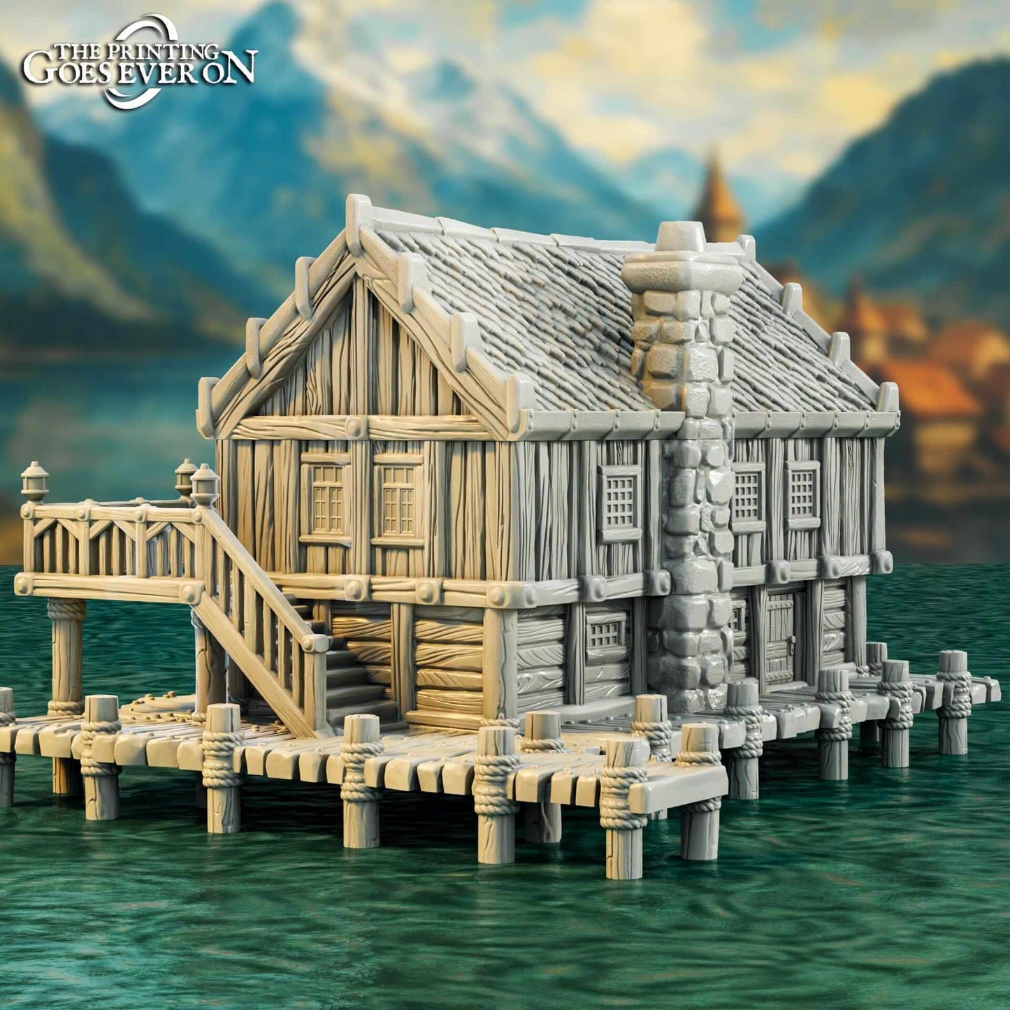 Driftport Houses - Driftport Town Episode V - The Printing Goes Ever On