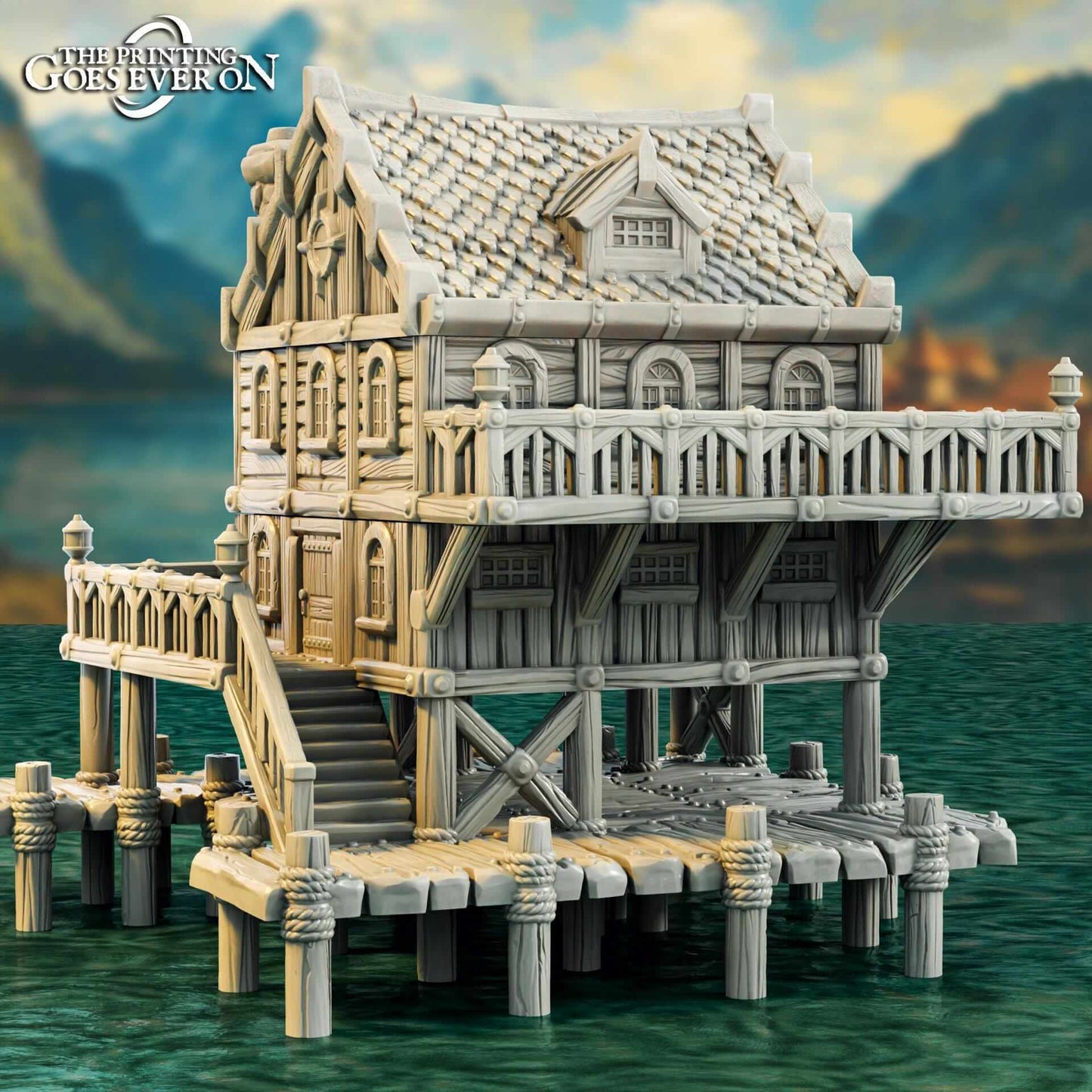 Driftport Houses - Driftport Town Episode V - The Printing Goes Ever On