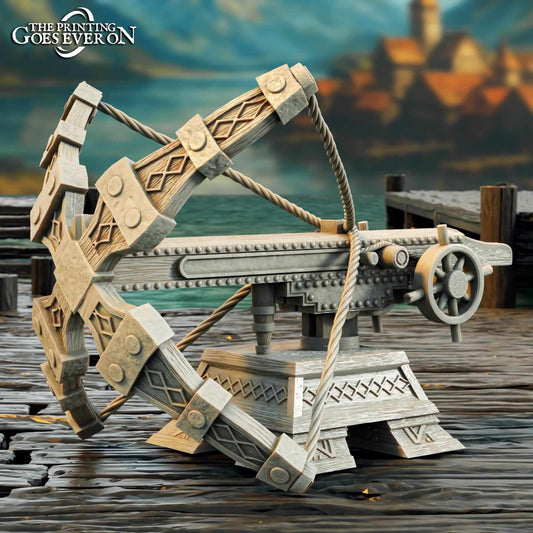 Anti-Dragon Ballista - Driftport Town - Episode V - The Printing Goes Ever On