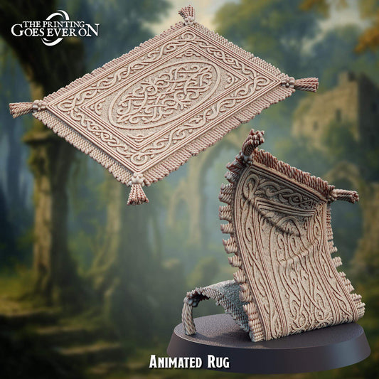 Animated Rug - Dead Elves & Prism Spells - The Printing Goes Ever On