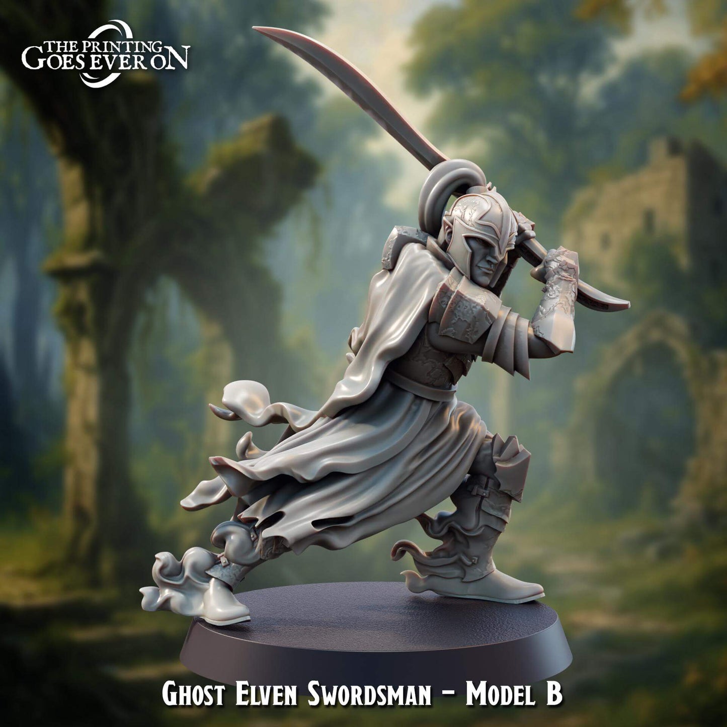 Elven Ghost Soldiers - Dead Elves & Prism Spells - The Printing Goes Ever On