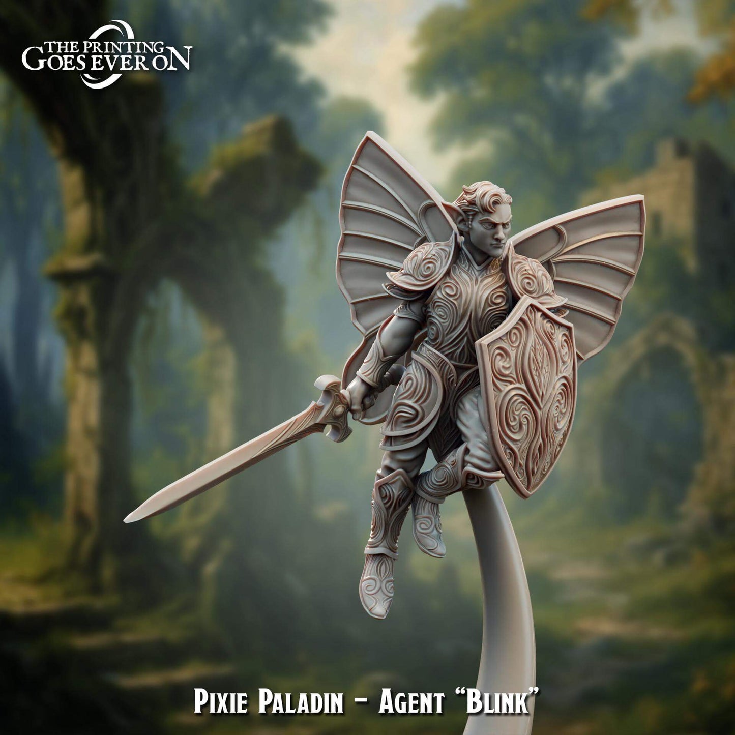 Agent Blink Pixie Paladin - Dead Elves & Prism Spells - The Printing Goes Ever On