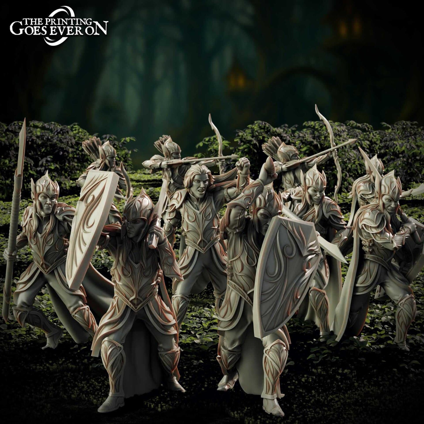 Elderwood Soldiers - Elderwood Elves - Episode IV- The Printing Goes Ever On