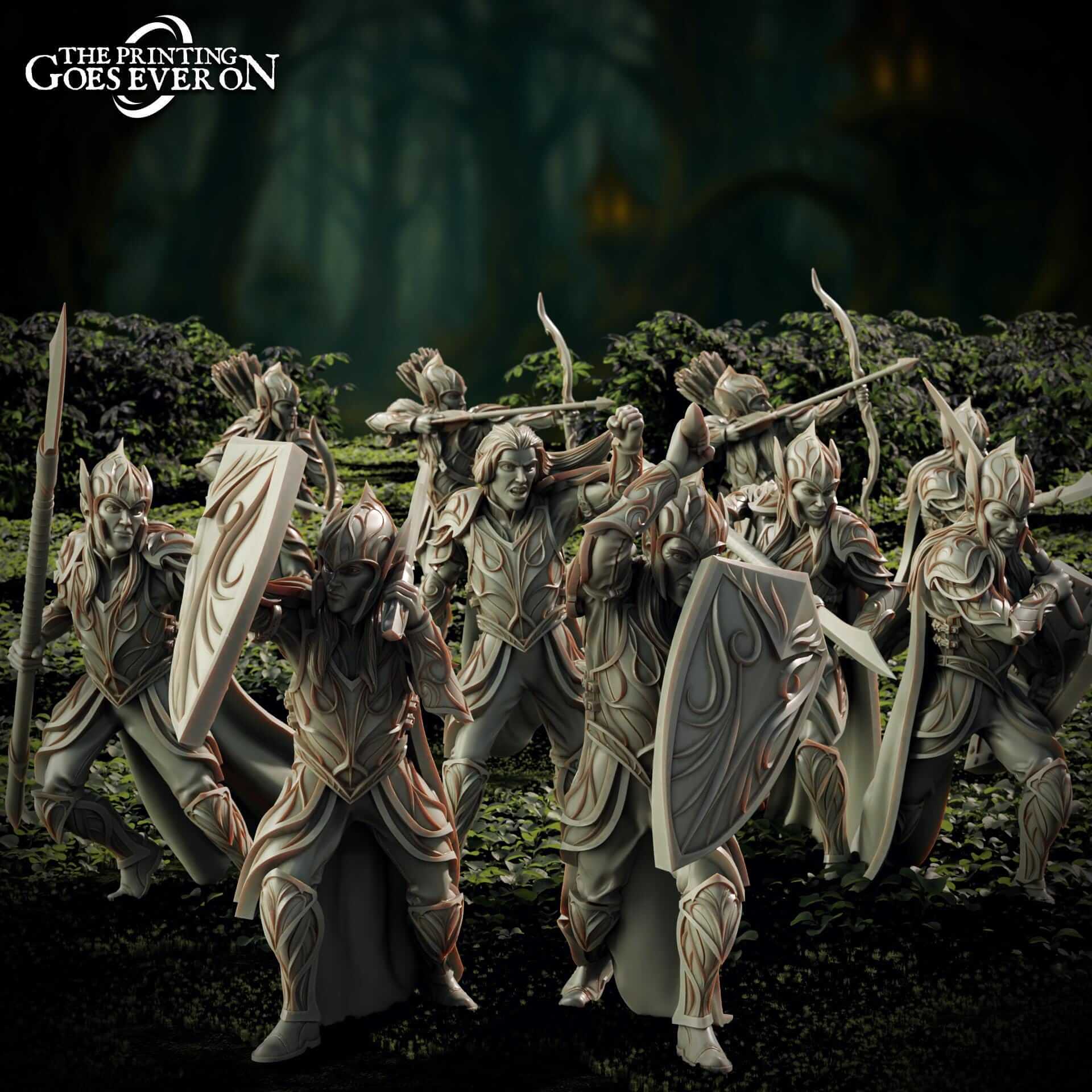 Elderwood Soldiers - Elderwood Elves - Episode IV- The Printing Goes Ever On