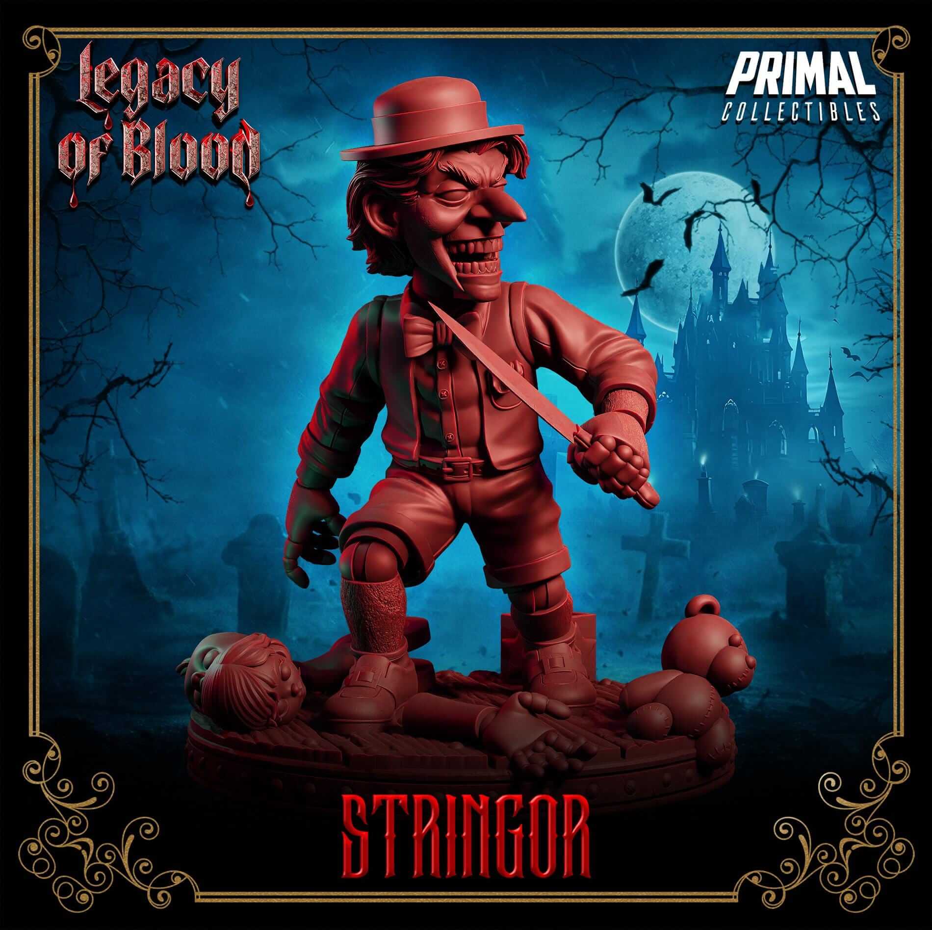 Stringor - Legacy of Blood 3D Printed Resin RPG/Tabletop/Boardgames Miniature Primal Collectibles