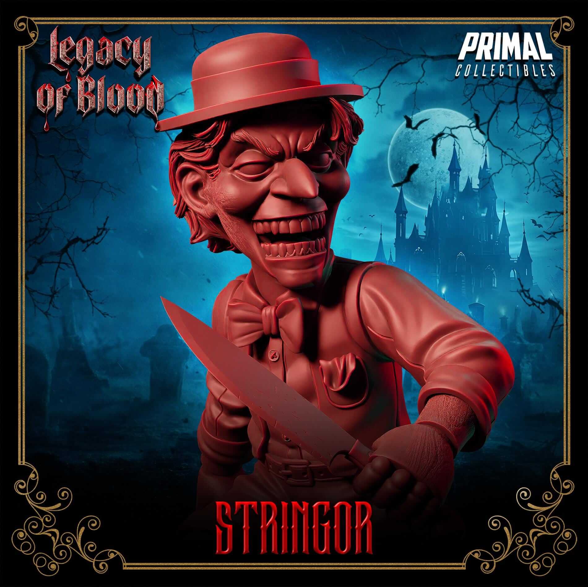 Stringor - Legacy of Blood 3D Printed Resin RPG/Tabletop/Boardgames Miniature Primal Collectibles