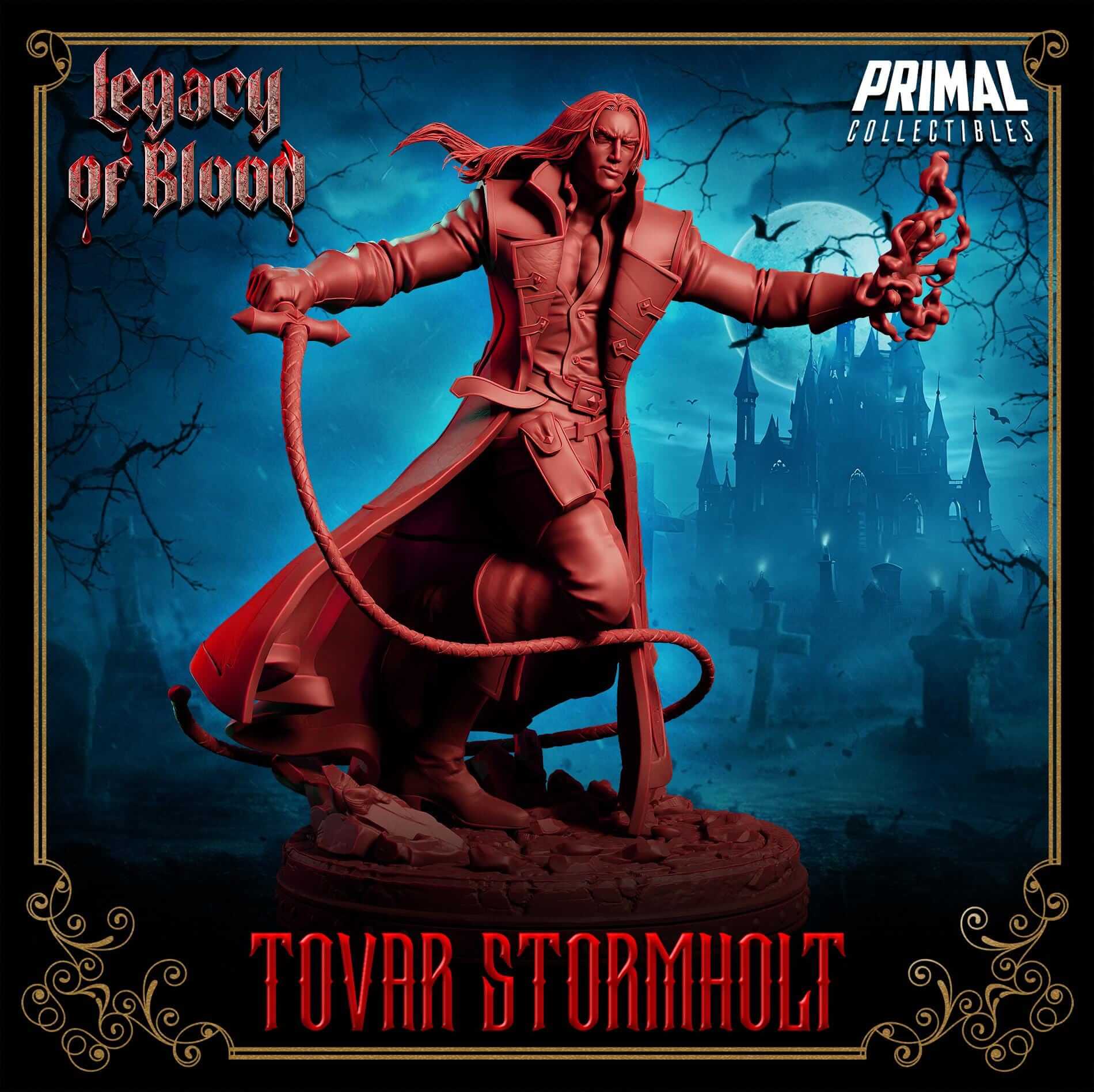 Trovar Stormholt - Legacy of Blood 3D Printed Resin RPG/Tabletop/Boardgames Miniature Primal Collectibles