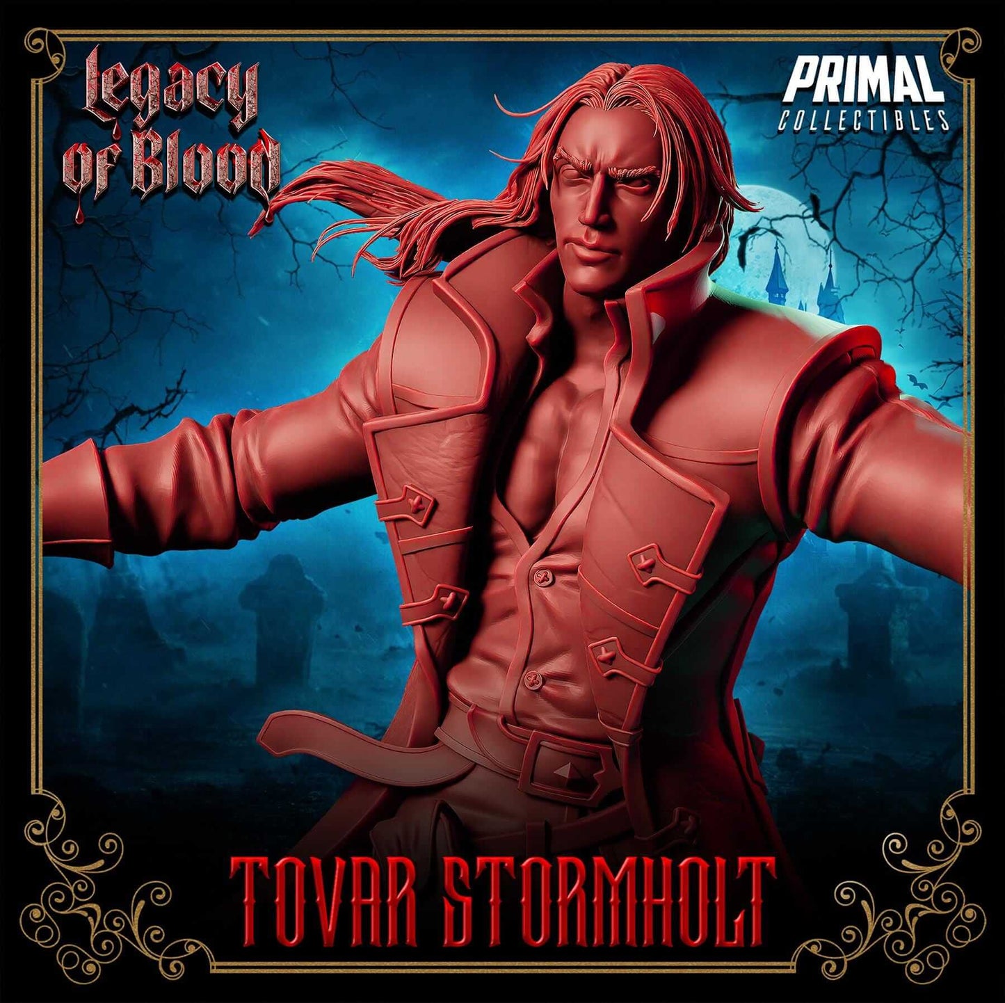 Trovar Stormholt - Legacy of Blood 3D Printed Resin RPG/Tabletop/Boardgames Miniature Primal Collectibles
