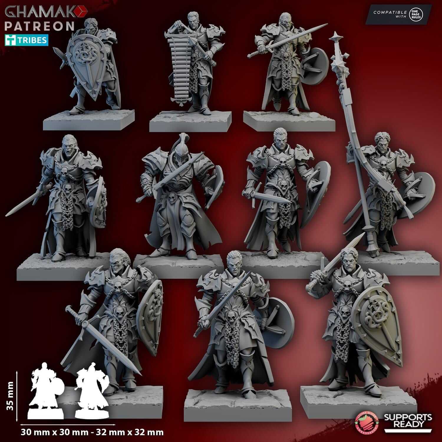 The Ouroboros Pact - Vampire Counts Proxy - Ghamak Miniatures
