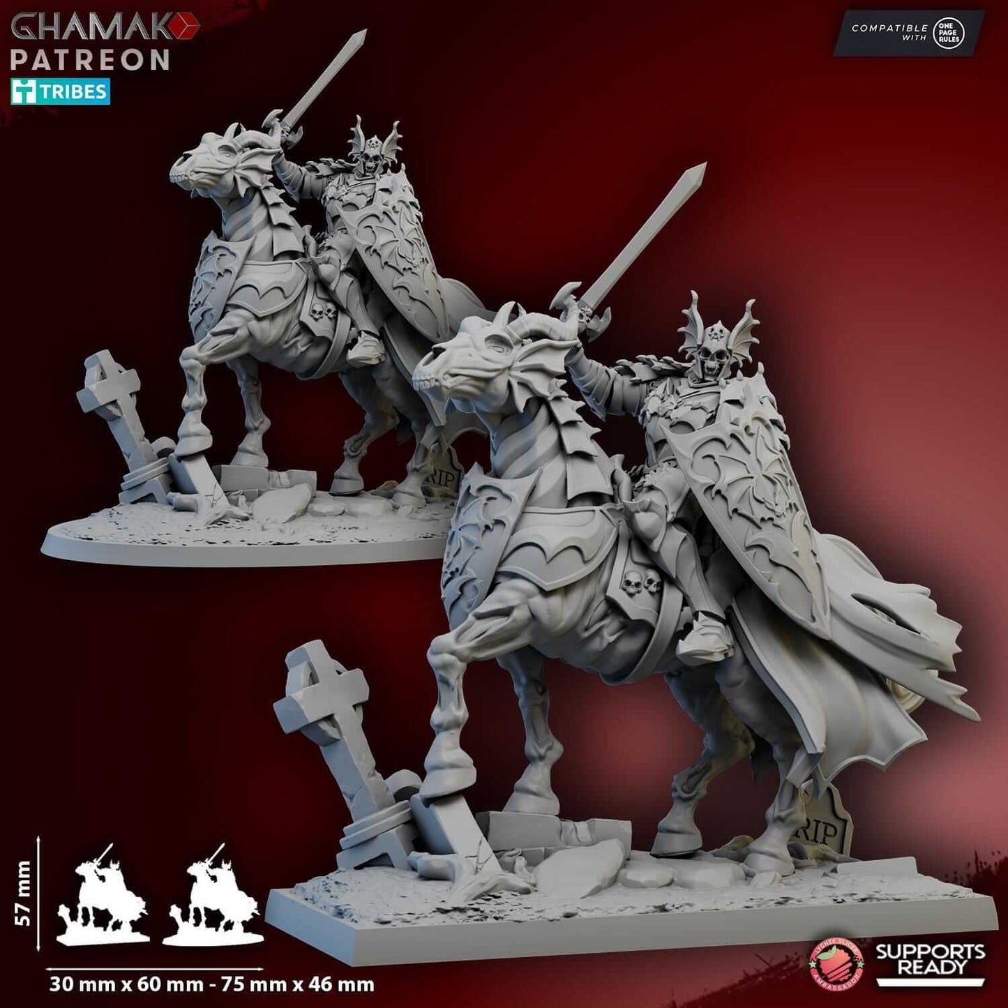 Miklós the Broken - Vampire Lords - Miniatures by Ghamak