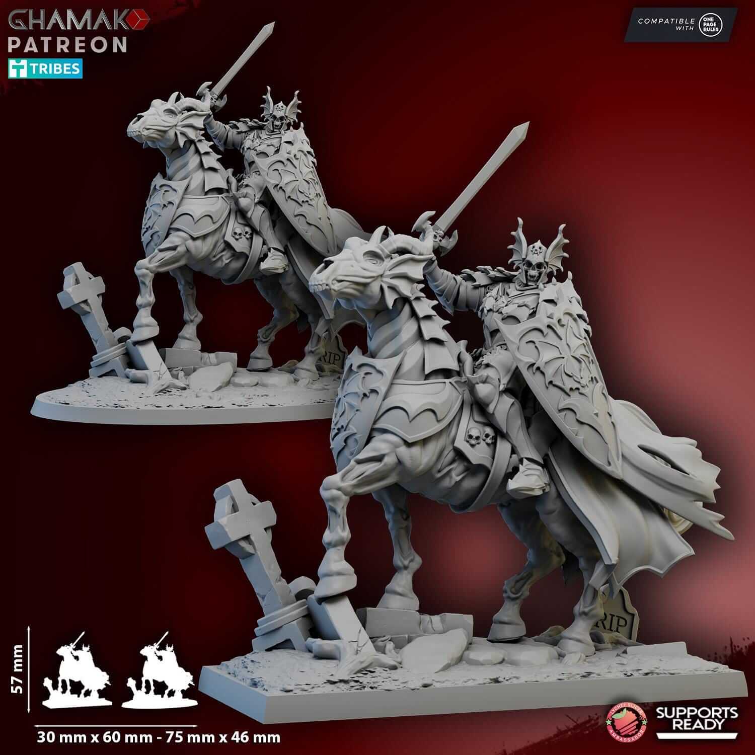 Miklós the Broken - Vampire Lords - Miniatures by Ghamak