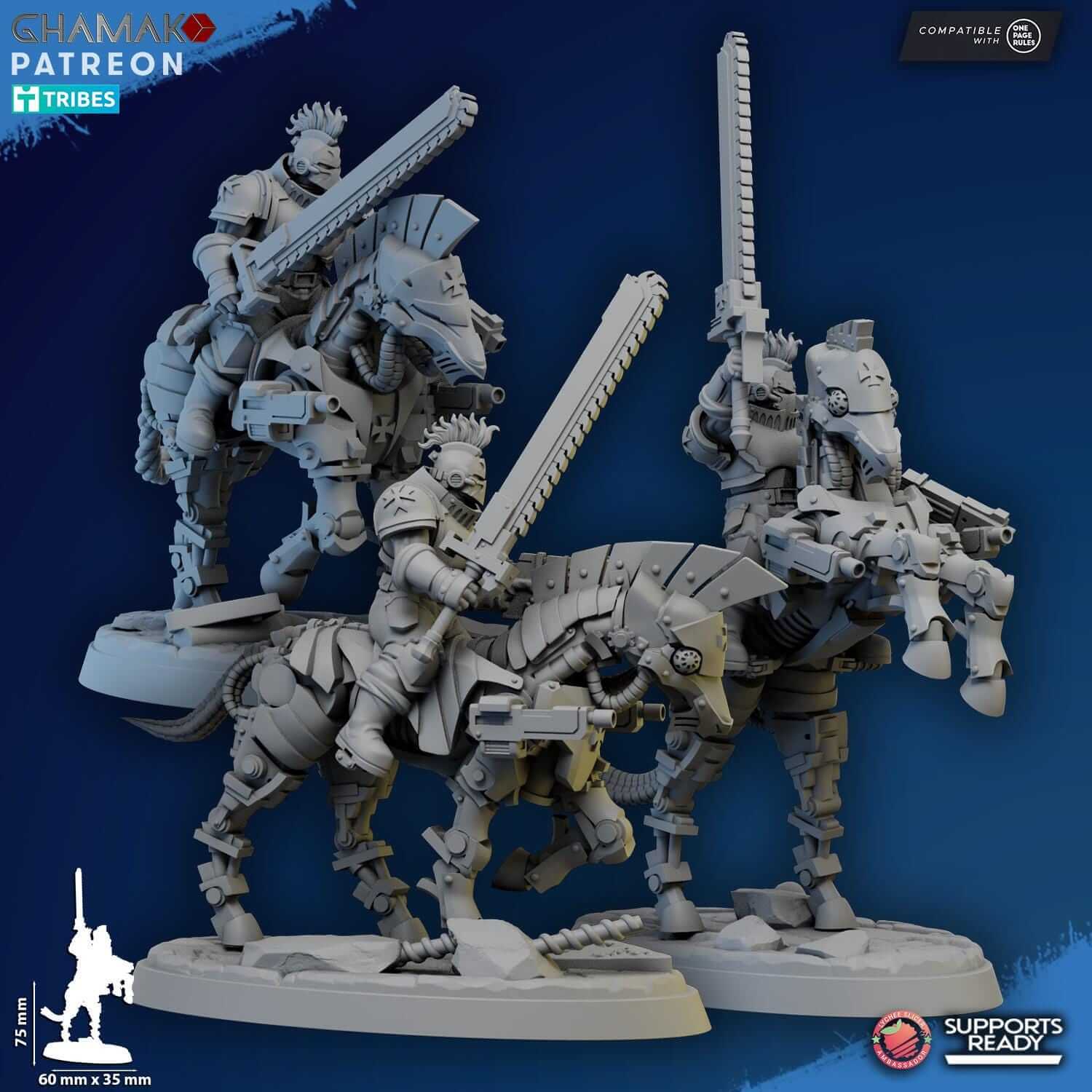 Acolyte Cavalry - Ghamak Miniatures