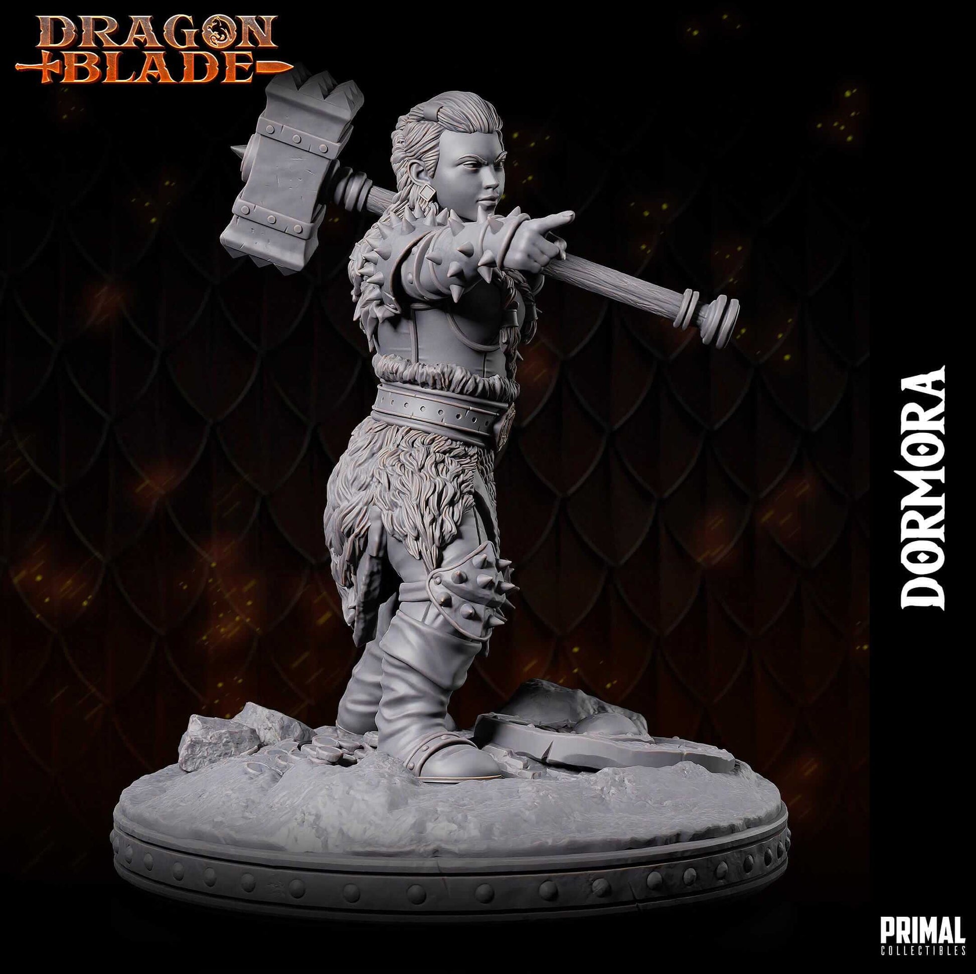 Dormora Dark Dwarf - Dragonblade - Masters of Dungeon Quest