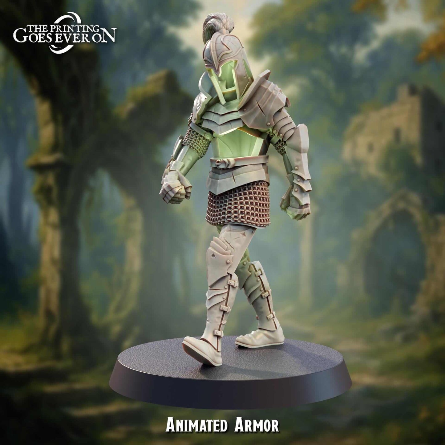 Animated Armor - Dead Elves & Prism Spells - The Printing Goes Ever On