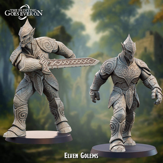 Elven Golems - Dead Elves & Prism Spells - The Printing Goes Ever On