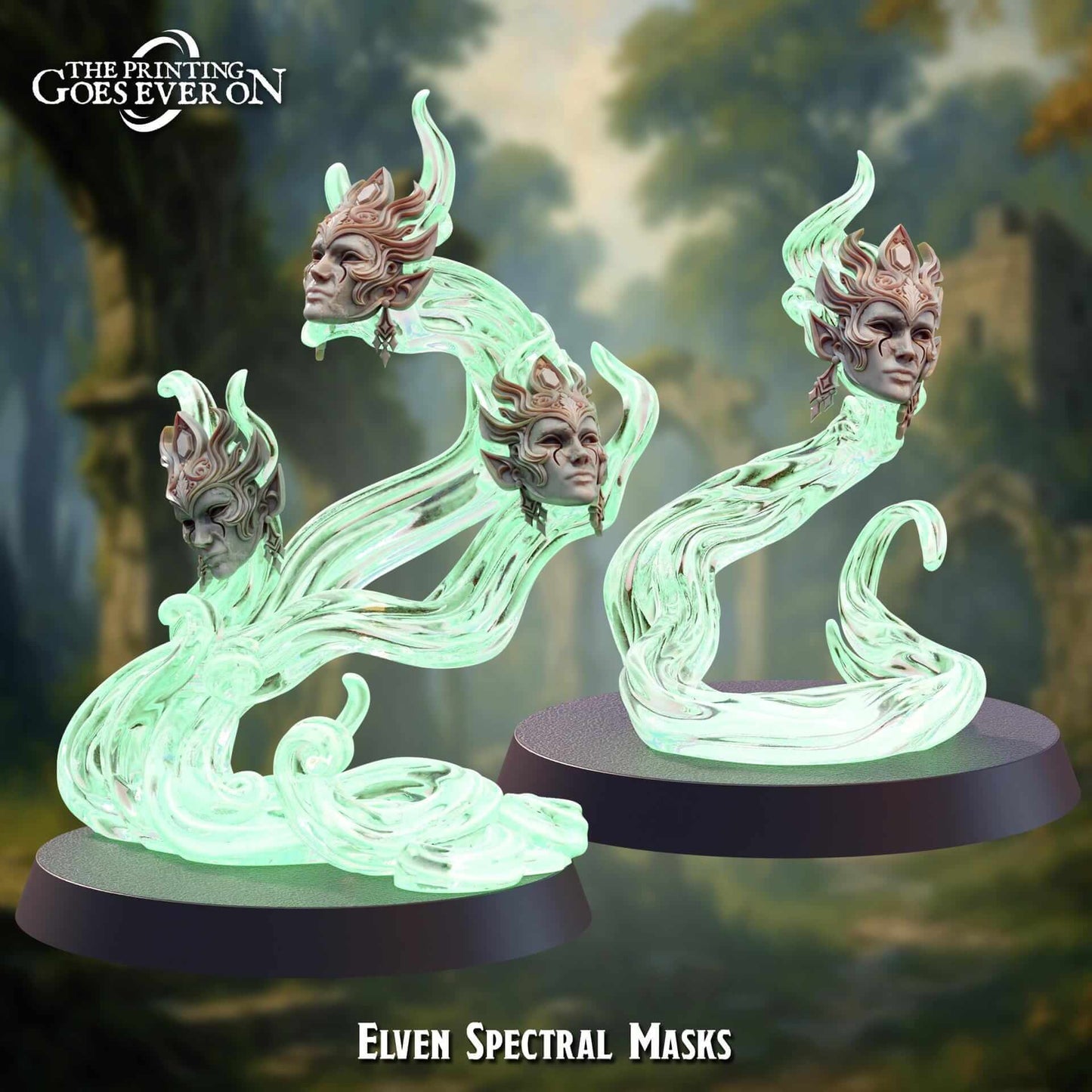 Spectral Masks - Dead Elves & Prism Spells - The Printing Goes Ever On
