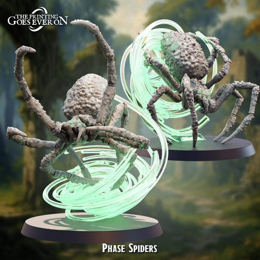 Phase Spiders - Dead Elves & Prism Spells - The Printing Goes Ever On
