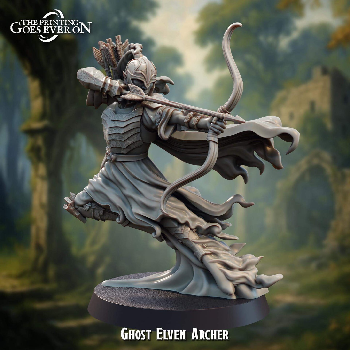 Elven Ghost Soldiers - Dead Elves & Prism Spells - The Printing Goes Ever On
