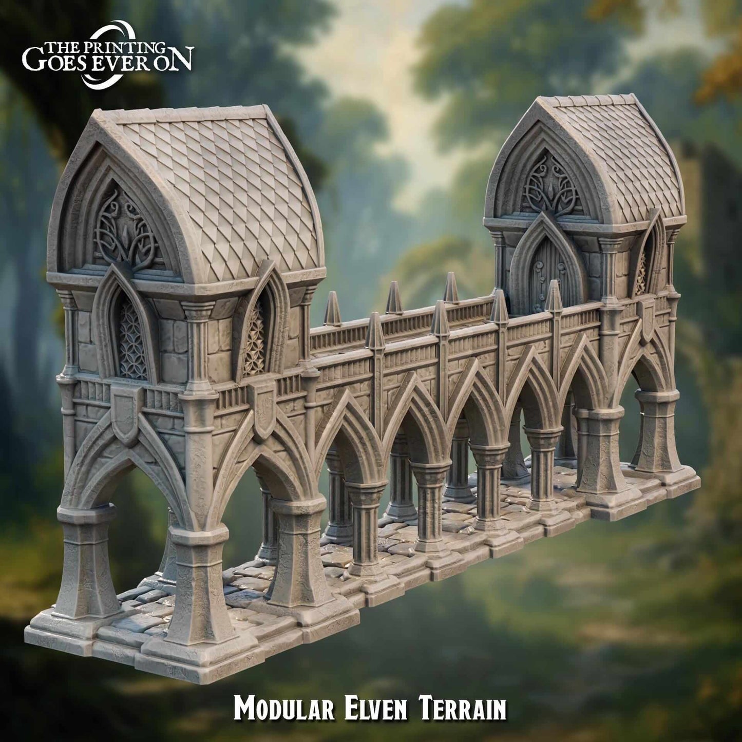 Elven Terrain - Dead Elves & Prism Spells - The Printing Goes Ever On