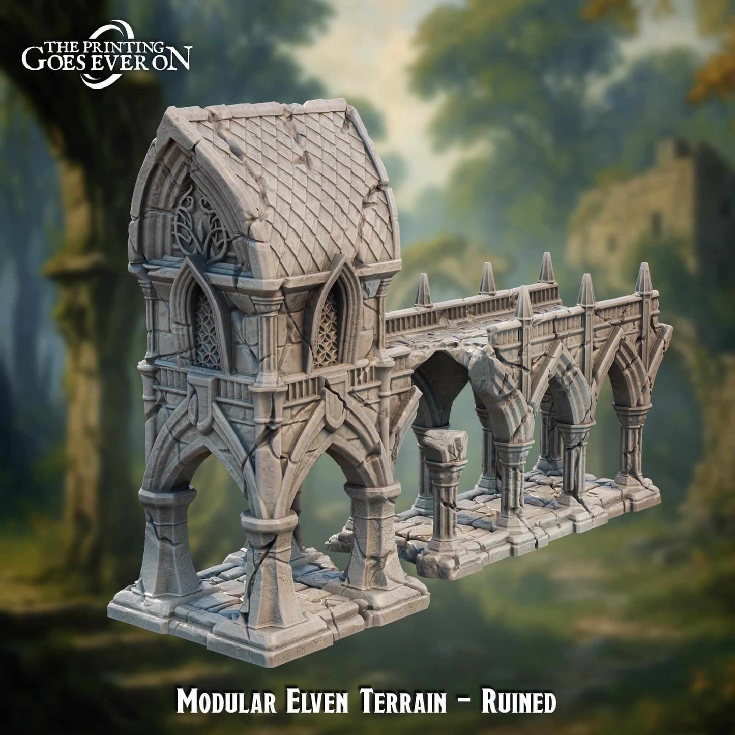 Elven Terrain Ruined - Dead Elves & Prism Spells - The Printing Goes Ever On