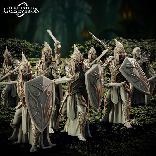 Elderwood Greenmantle Guard - Elderwood Elves - Episode IV- The Printing Goes Ever On