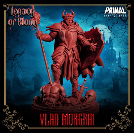 Vlad Morgrin - Legacy of Blood 3D Printed Resin RPG/Tabletop/Boardgames Miniature Primal Collectibles