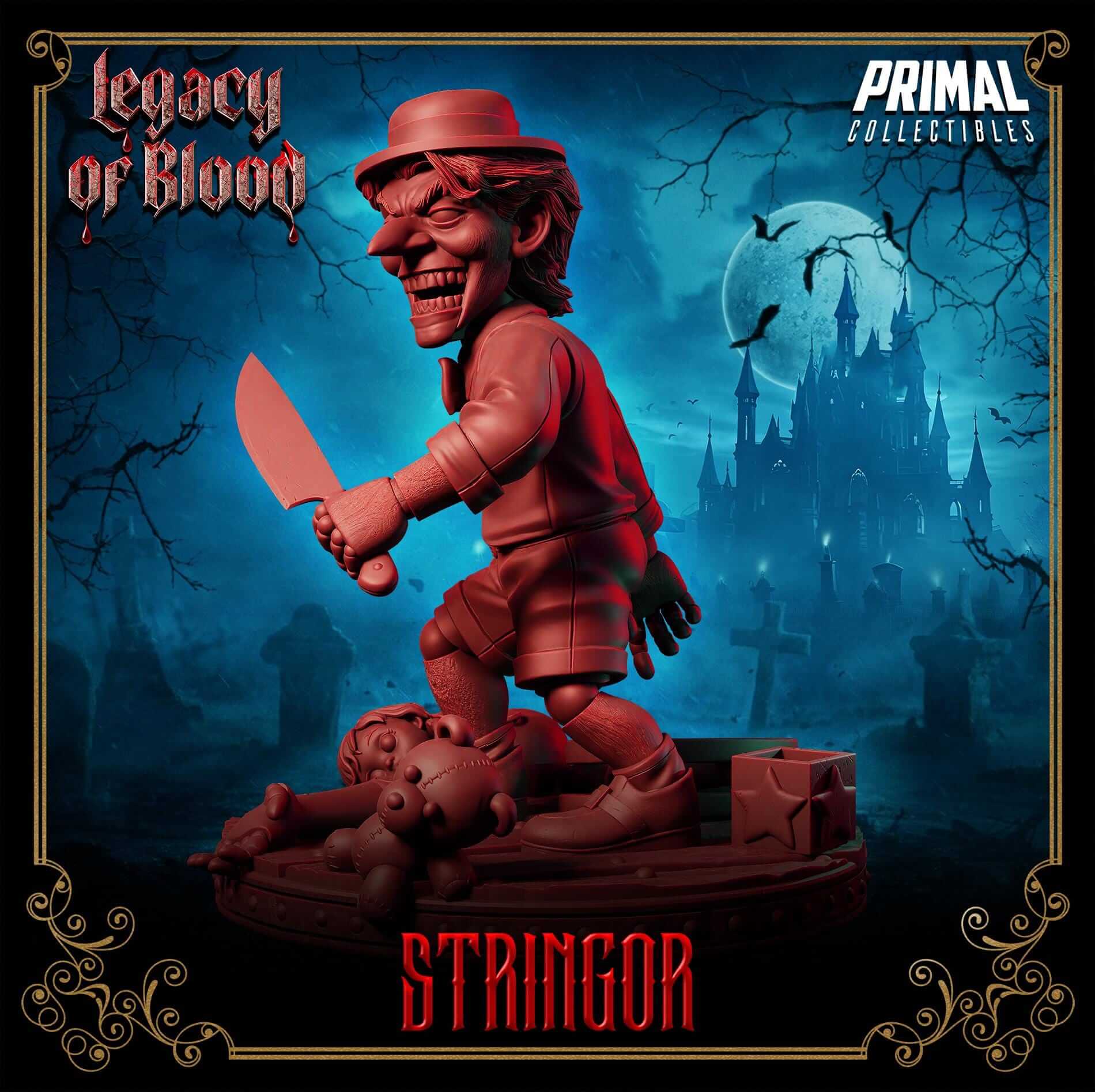 Stringor - Legacy of Blood 3D Printed Resin RPG/Tabletop/Boardgames Miniature Primal Collectibles
