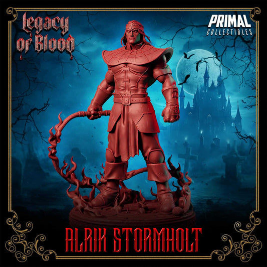 Alrik Stormholt - Legacy of Blood 3D Printed Resin RPG/Tabletop/Boardgames Miniature Primal Collectibles