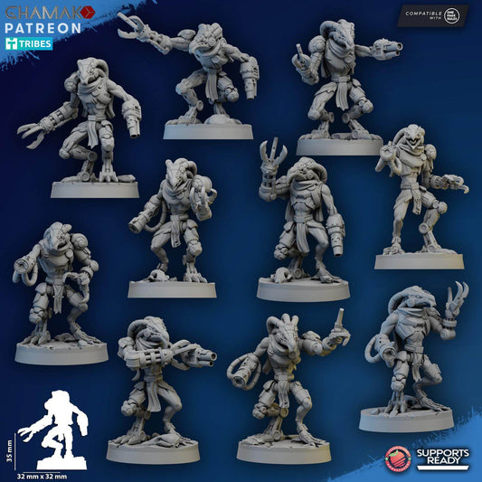 Broken Talons - Kroot Proxies - Ghamak Miniatures