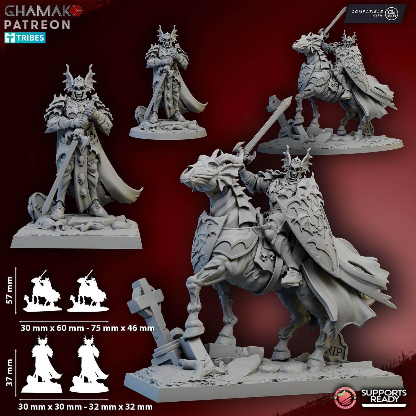 Miklós the Broken - Vampire Lords - Miniatures by Ghamak