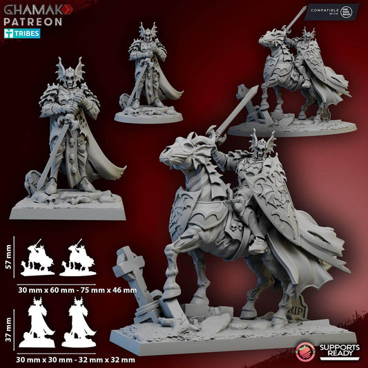Miklós the Broken - Vampire Lords - Miniatures by Ghamak