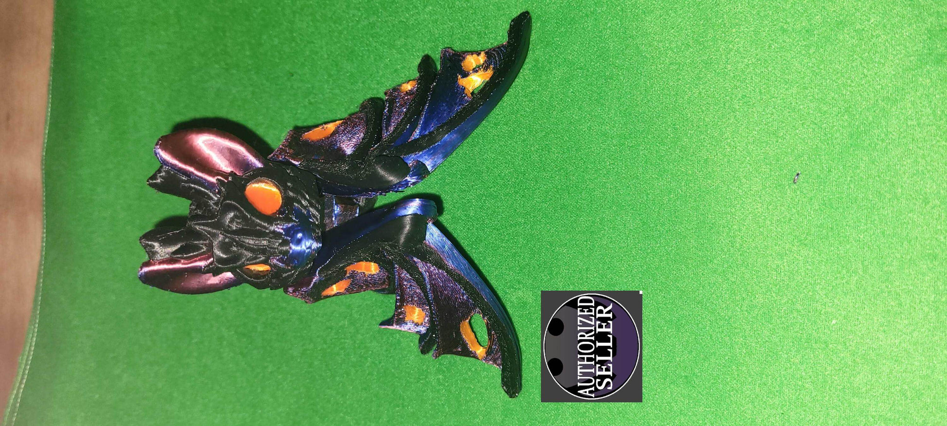 Bloody Bat - Articulated fidget - Dragon Flexi Toy - Designed by Cinderwing 3D