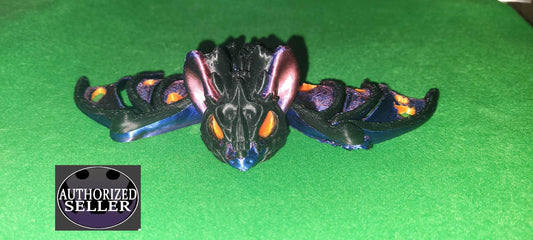 Bloody Bat - Articulated fidget - Dragon Flexi Toy - Designed by Cinderwing 3D