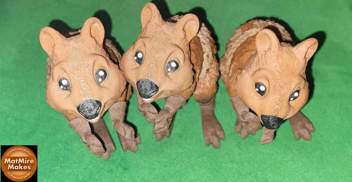 Quokka, Articulated fidget Flexi Toy