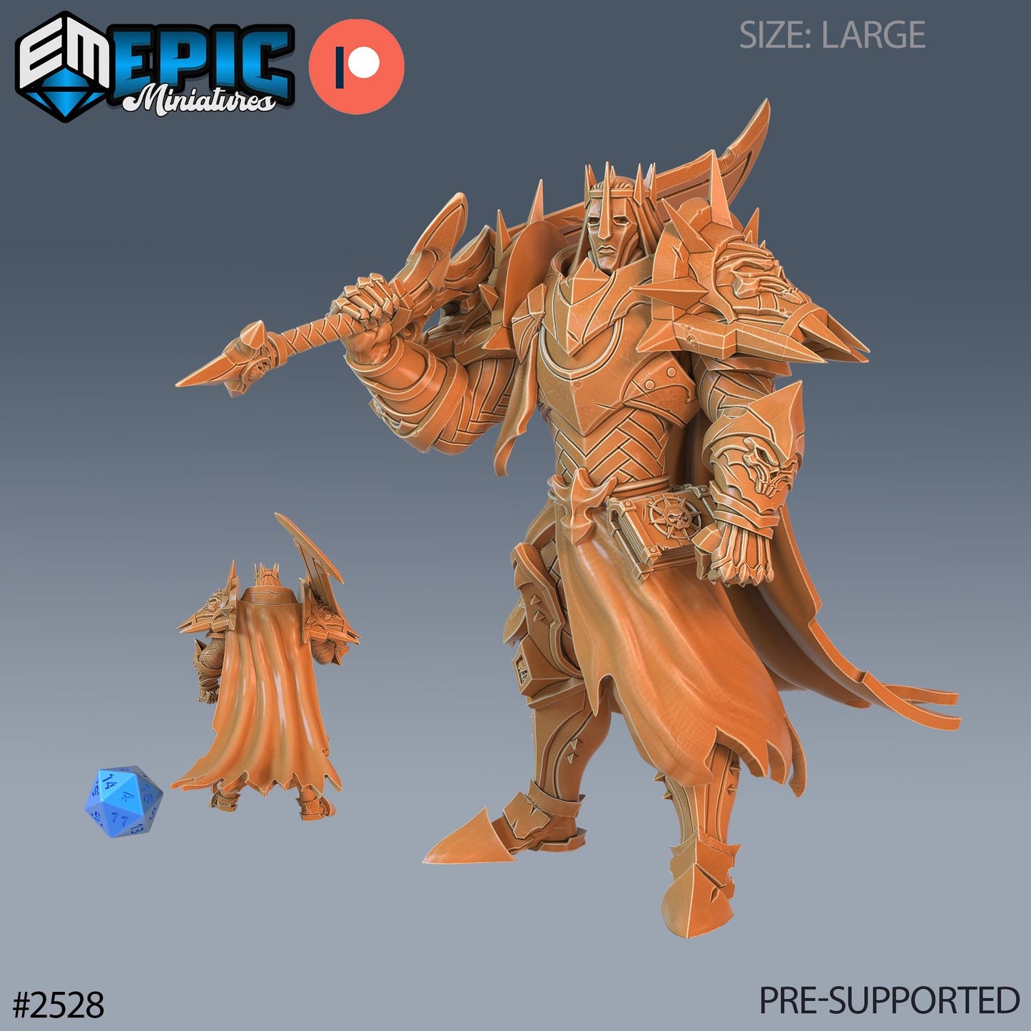 3D Resin Miniature Heavenly Guard - D&D Epic Miniatures