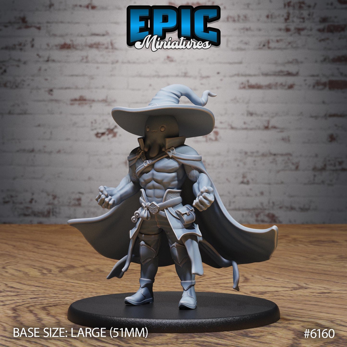 3D Resin Miniature Slime Adventurer - D&D Epic Miniatures