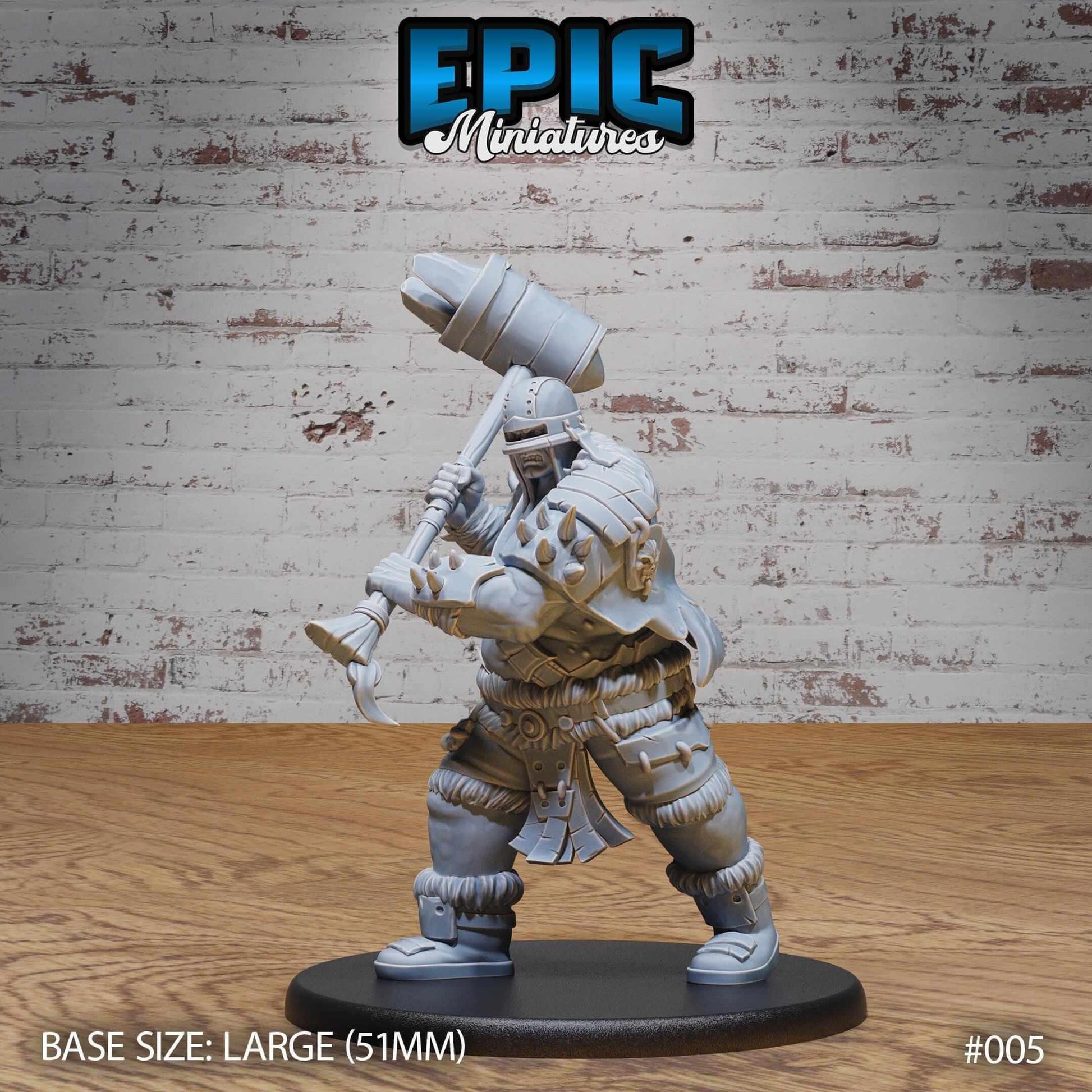 Hill Giant - D&D Epic Miniatures   and Dragons