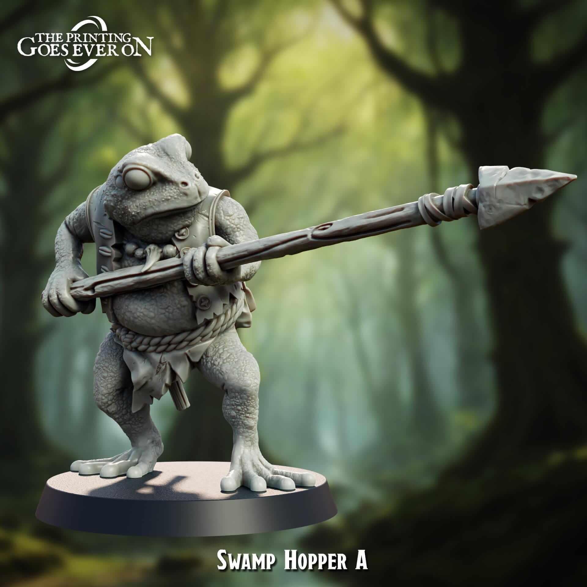 Swamp Hoppers - Heart of the Forest - The Printing Goes Ever On