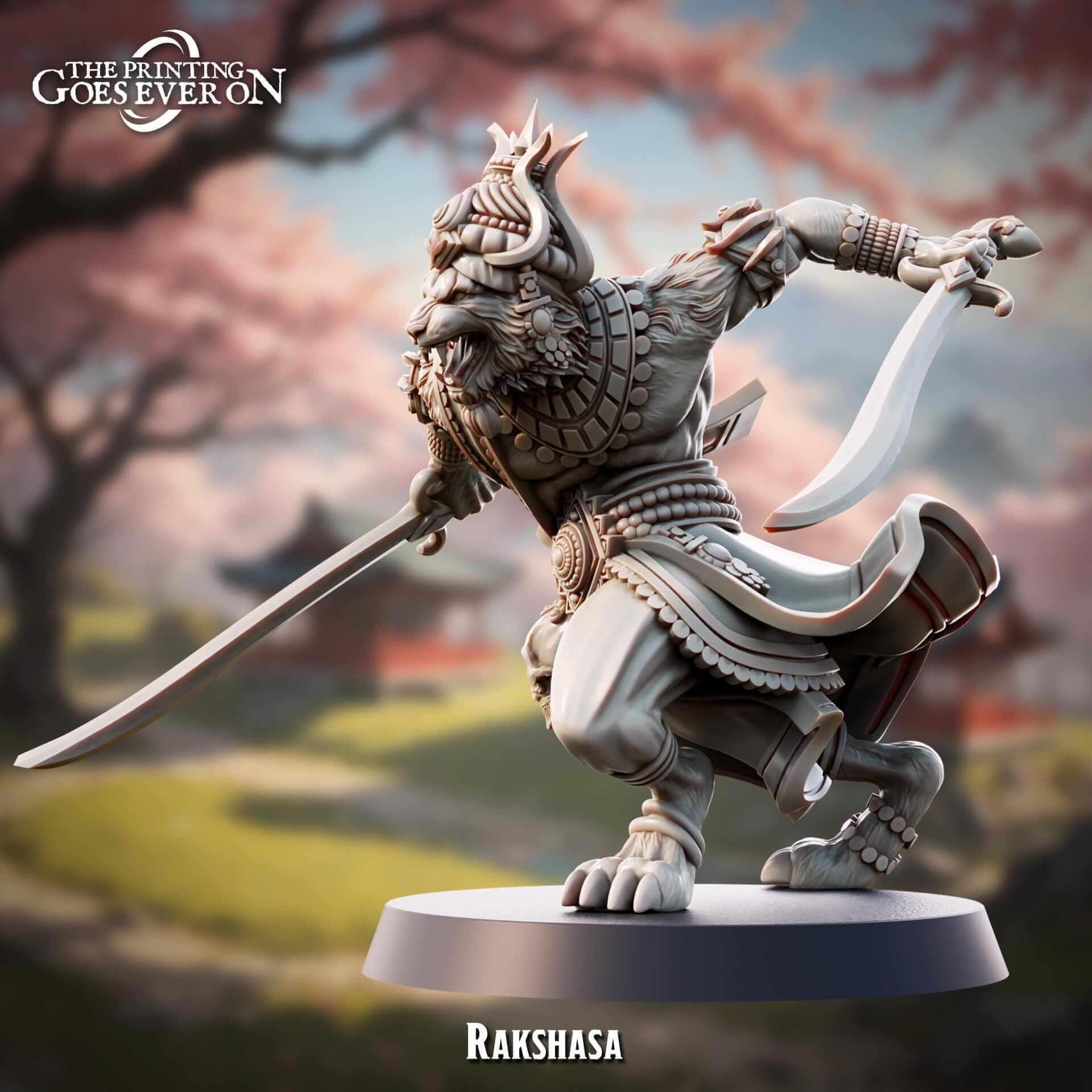 Rakshasa - Slayer Masquerade - The Printing Goes Ever On