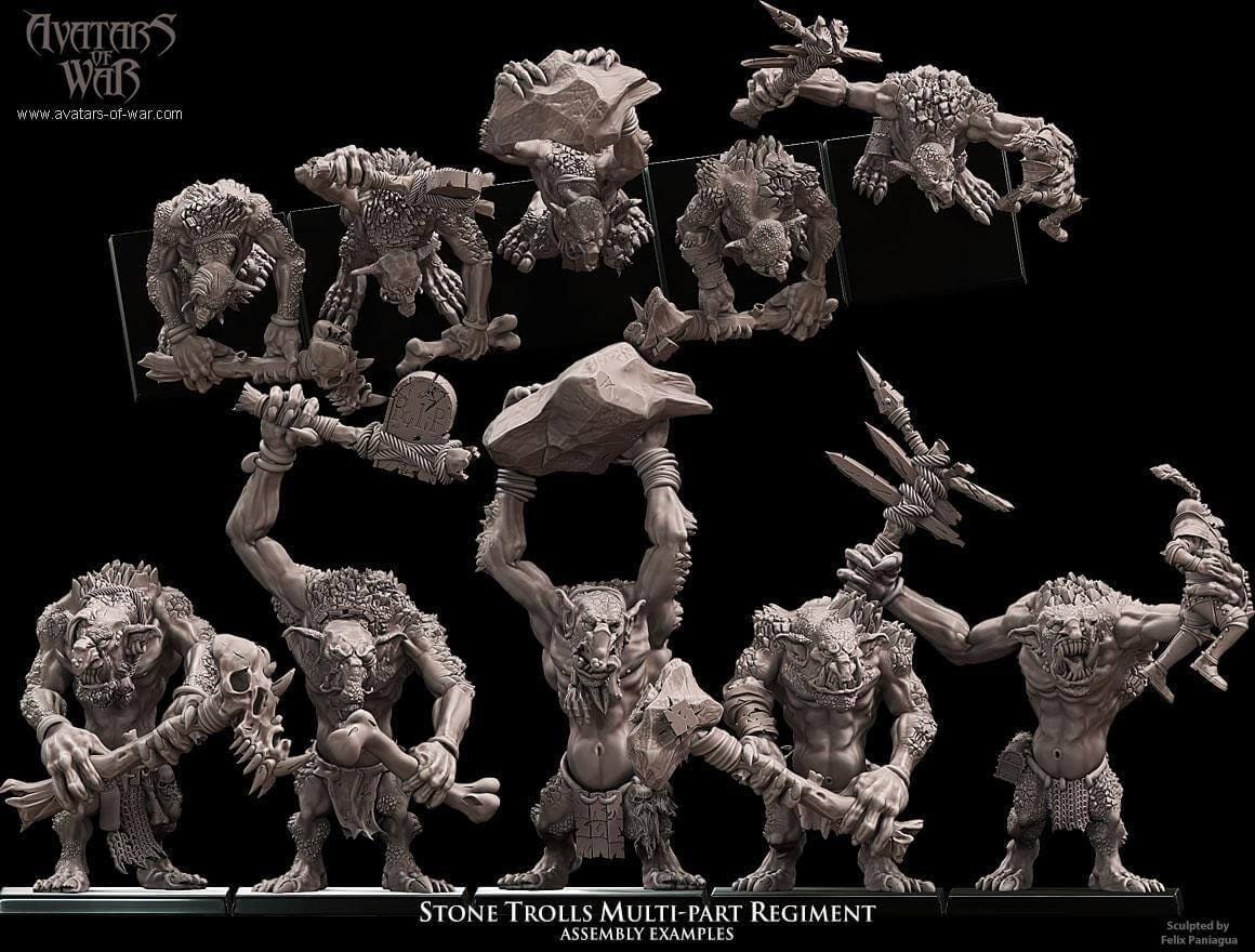 Stone Trolls Regiment - Avatars of War