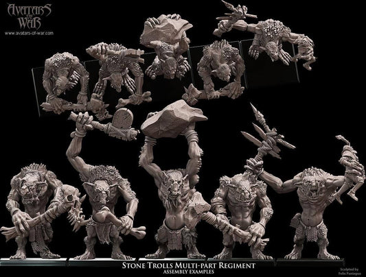 Stone Trolls Regiment - Avatars of War