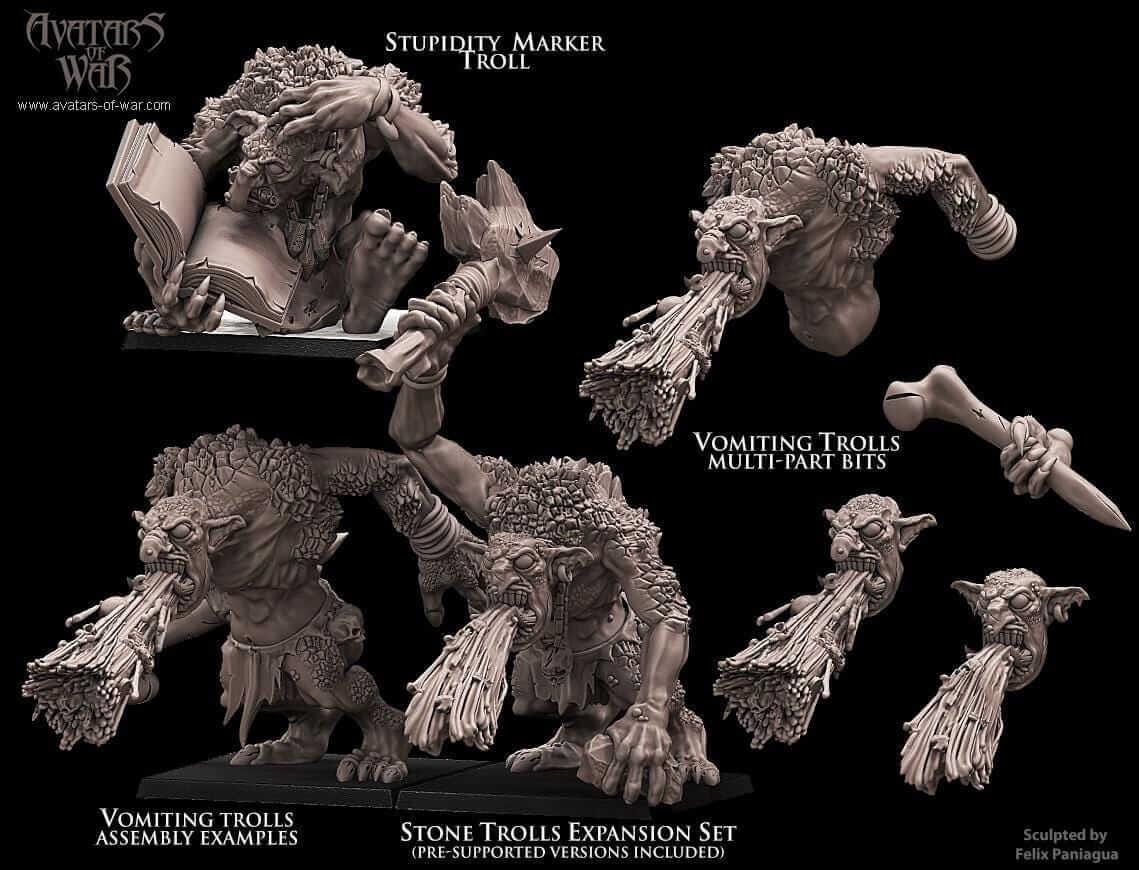 Stone Trolls Regiment - Avatars of War